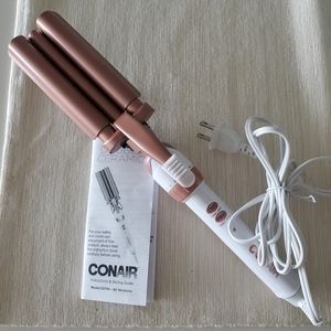 Conair Double Ceramic Triple Barrel Hair Waver